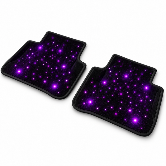 StarGlow™ LED Auto-Fußmatten – Ambientebeleuchtung für Rücksitz