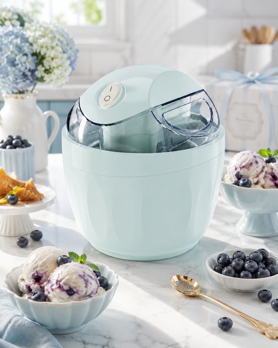 Mini Electric Ice Cream Maker